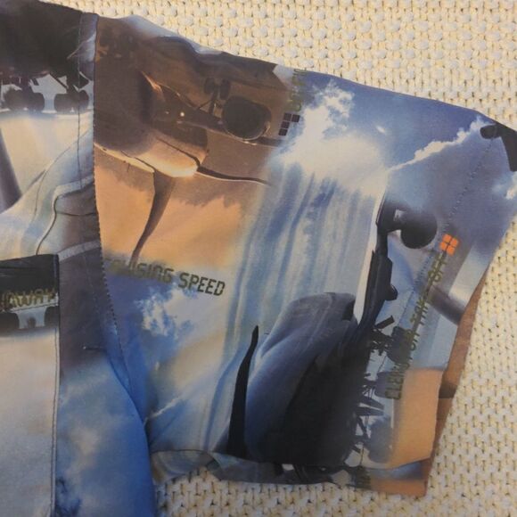 ‎Genuine Blues Jet Airplane shirt size 8 - Picture 4 of 7